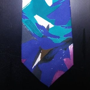 Italian all Silk Hand Made New in Bag Designer Tie